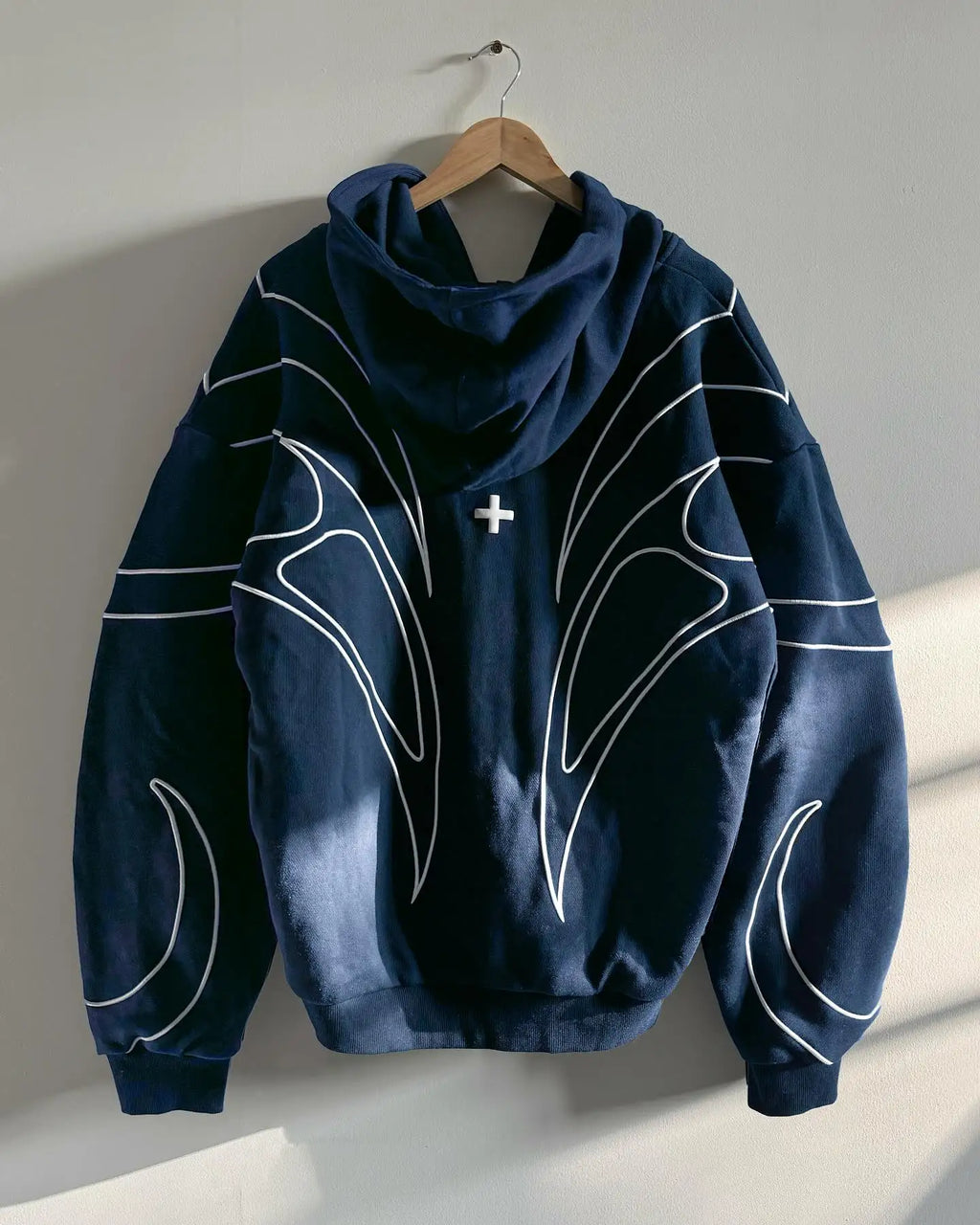 Oversized Embroidered Hoodie